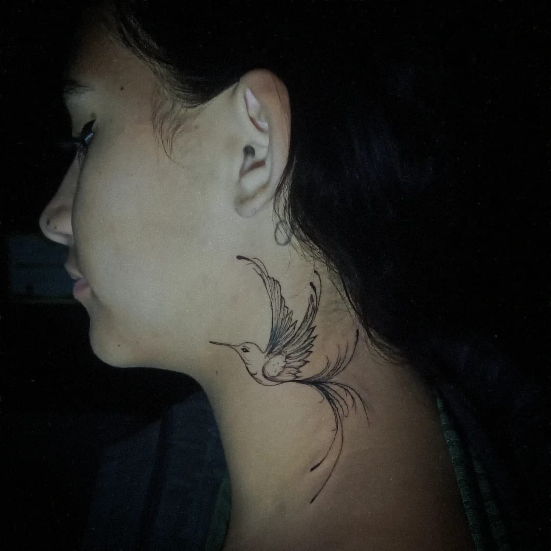 Tattoo botânico delicada 6